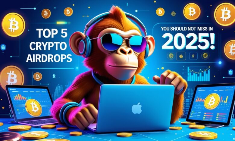 Top 5 Crypto Airdrops You Should Not Miss in 2025!