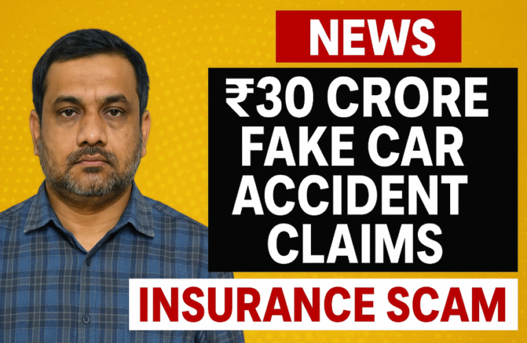 Scam News: ₹30 Crore Fake Car Accident Claims Busted in Delhi